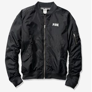 Victoria's Secret "PINK" Flight Jacket 🖤🖤🖤